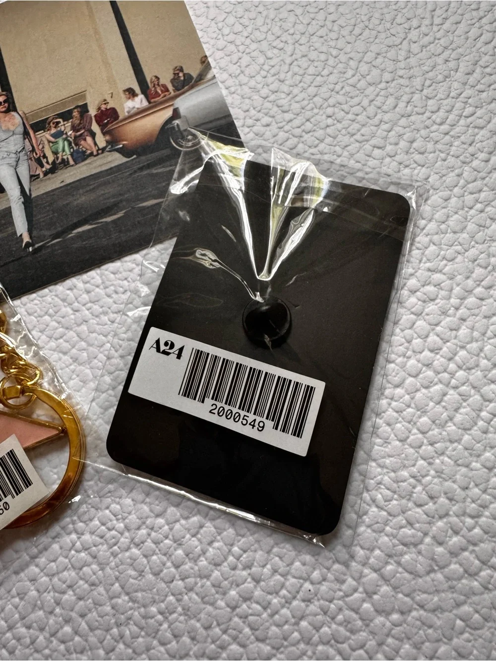 A24 MaXXXine Hollywood Star Keychain + AAA24 Pin + Postcard